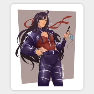 Wwx with a cool outfit Sticker